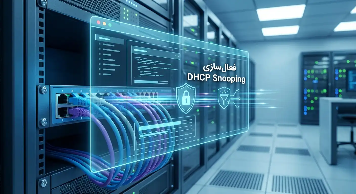 فعال‌سازی DHCP Snooping