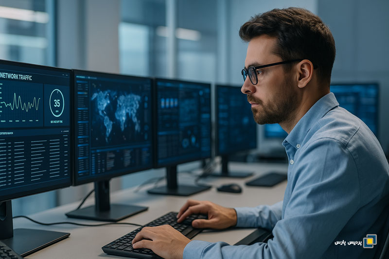 اهمیت مانیتورینگ مستمر در پشتیبانی IT